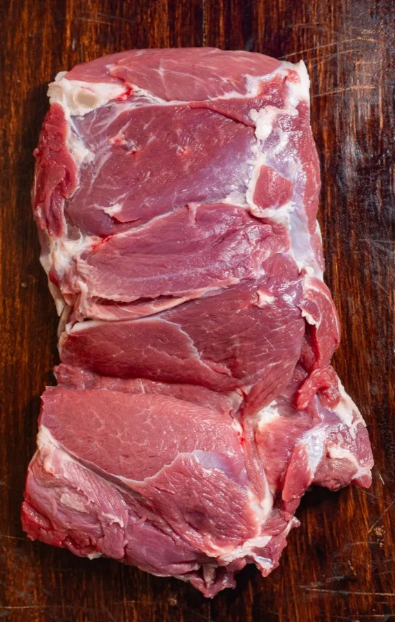 Manta de pernil de cordeiro