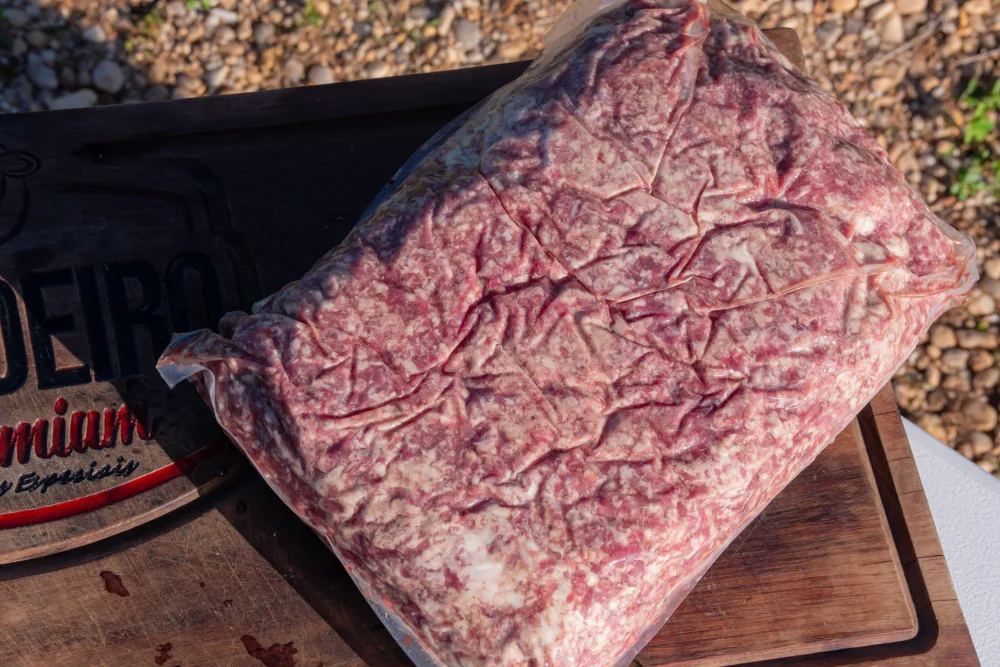 Carne de Hambúrguer de cordeiro